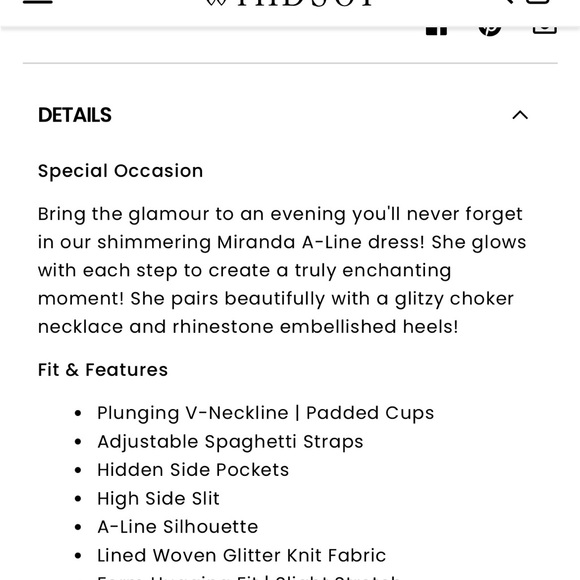 Windsor Miranda Rose Gold Glitter Maxi Formal Gown dress NWT new Size 15 - Picture 3 of 11